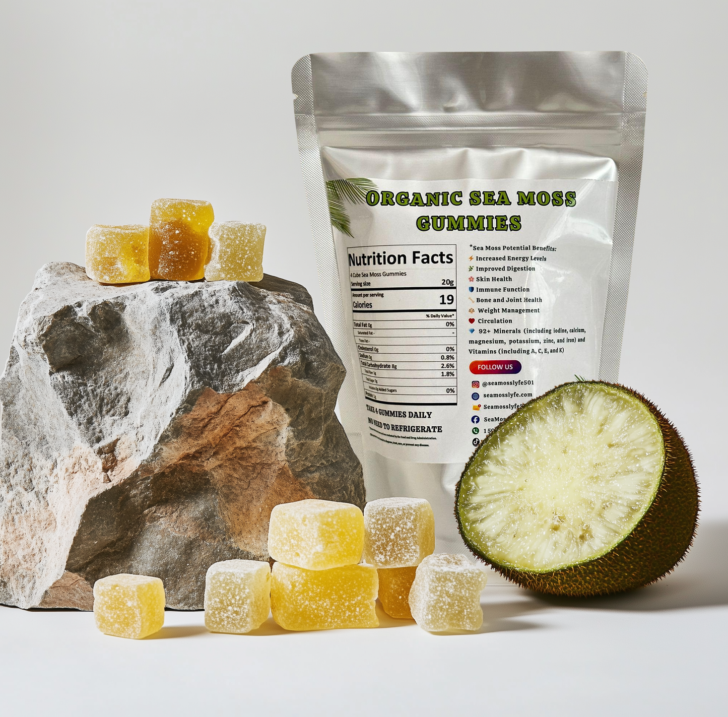 Tropical Tides Sea Moss Gummies 120 pack **30 Day Supply**