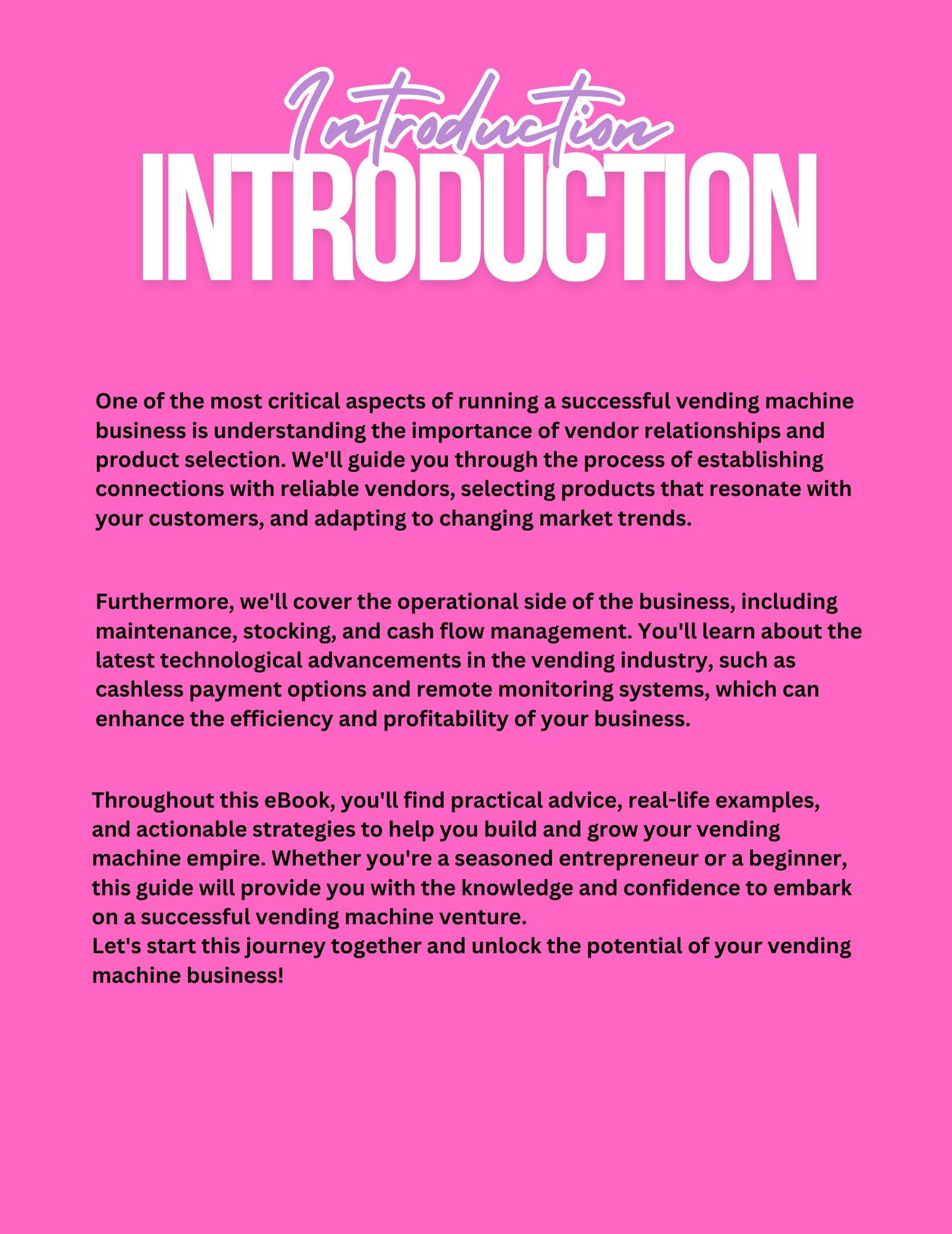 How to Start a Vending Machine Business