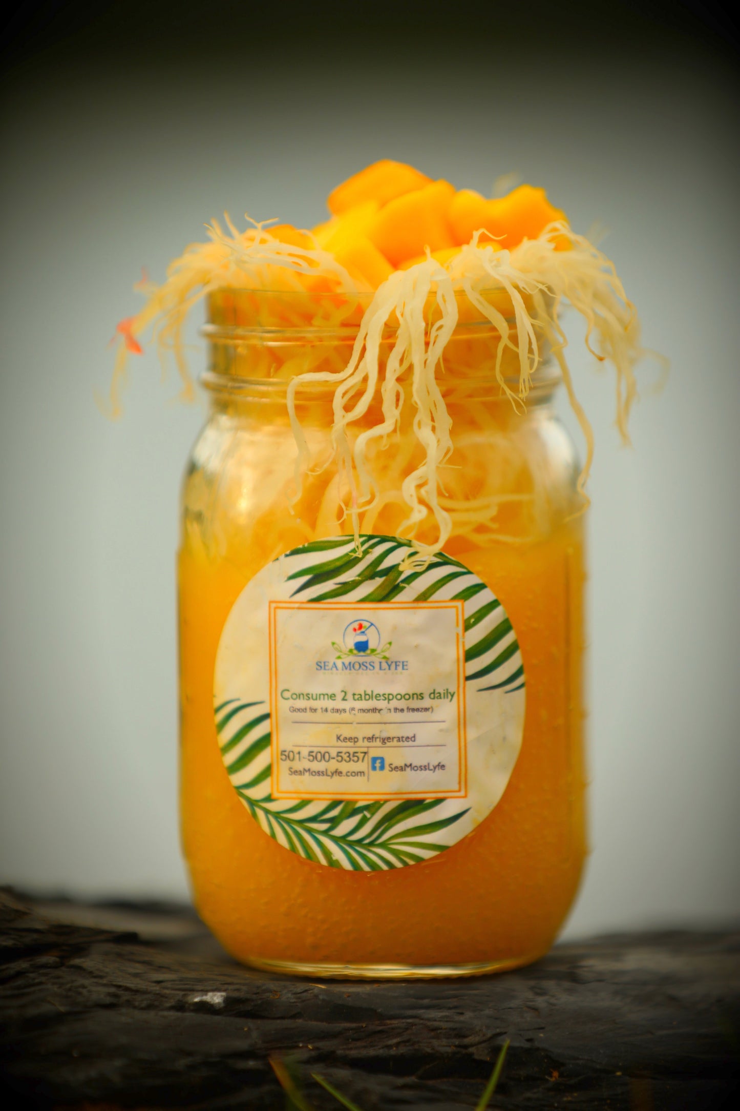 Mango Sea Moss Gel   16oz