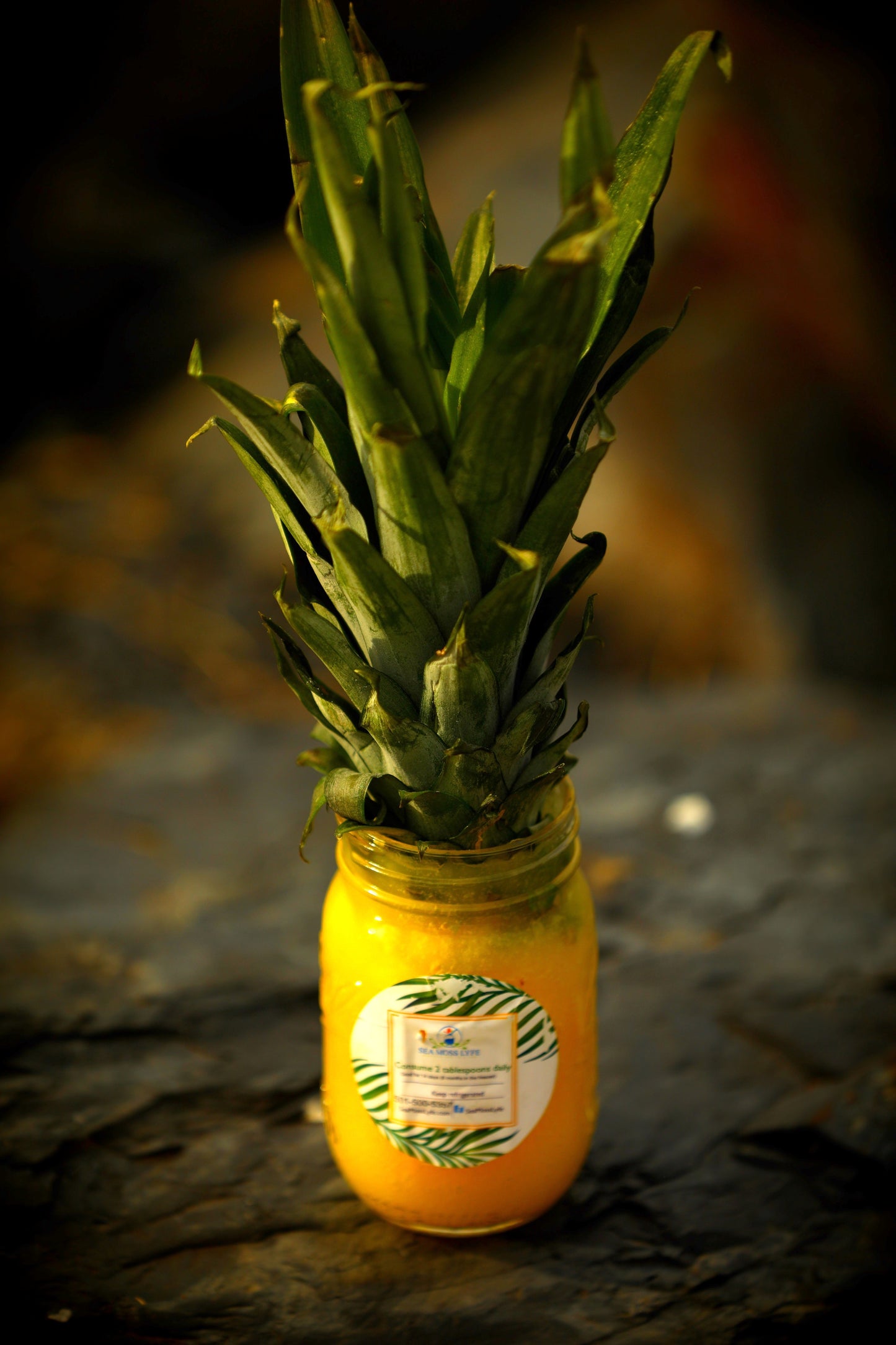 Pineapple Sea Moss Gel     16oz